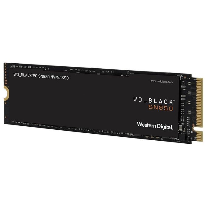 WD_BLACK WDS200T1XHE SN850 SSD NVMe 2TB M.2 PCIe Gen4 con Dissipatore di Calore e RGB colore Nero