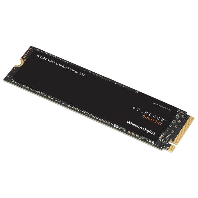 WD_BLACK WDS200T1XHE SN850 SSD NVMe 2TB M.2 PCIe Gen4 con Dissipatore di Calore e RGB colore Nero