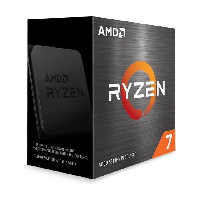 AMD 5800X Ryzen 7 Processore Desktop 8 Core 16 Thread 3,8 GHz Turbo 4,7 GHz Cache L3 32 MB Socket AM4 105 W DDR4