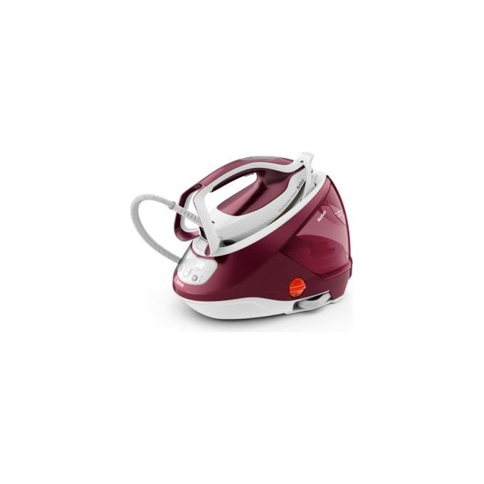 Tefal GV9220 Stazione da stiro a vapore 2600 W con piastra Durilium AirGlide Autoclean Borgogna Bianco colore Borgogna Bianco