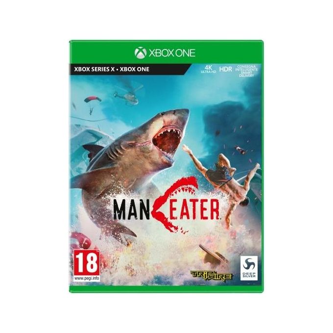 PLAION 1060904 Maneater Standard Edition Videogioco per Xbox Series X lingua Italiano PEGI 18 colore Nero
