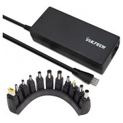 Vultech Alimentatore Universale per Notebook 120W Rev. 2.5 Autosettante 10 Tips