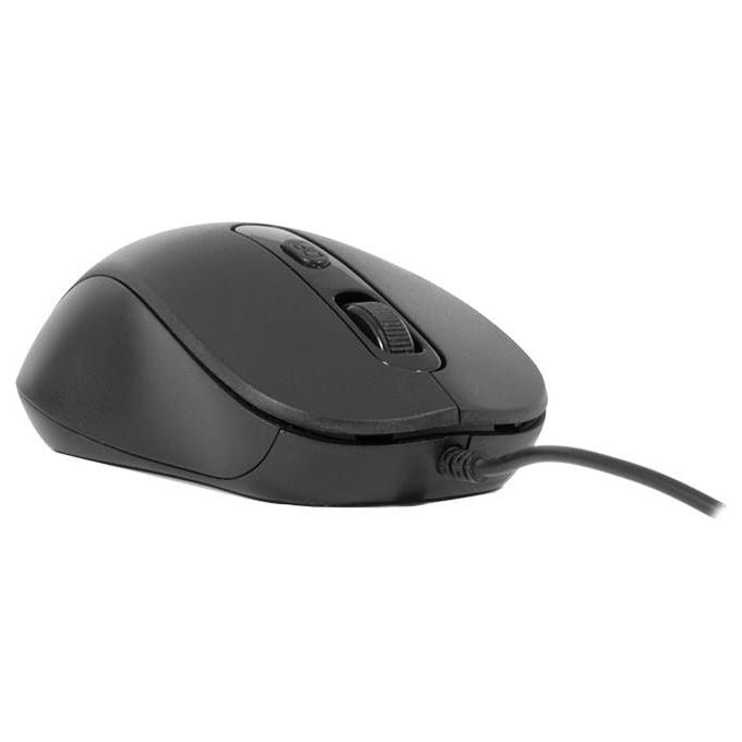 Adj KIT_ Desktop KT108 Pure Evo Tastiera e Mouse con Filo 6D Ergonomico Nero