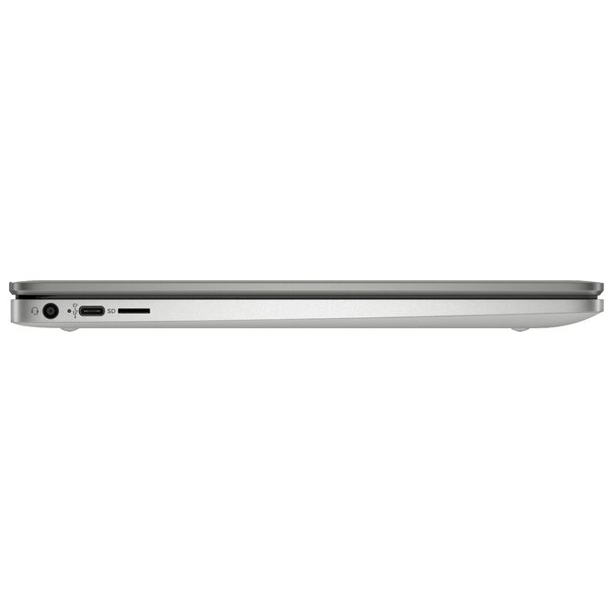 HP 14A-NA0078NL Chromebook 14'' Full HD Intel Celeron N4120 4 GB RAM 64 GB eMMC Wi-Fi 5 ChromeOS colore Argento