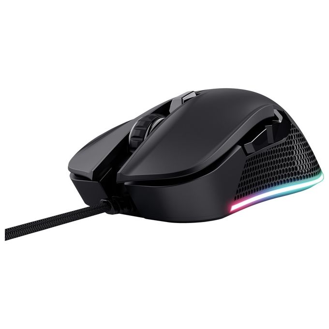 Trust GXT 922 YBAR Mouse Mano Destra USB tipo A Ottico 7200 DPI