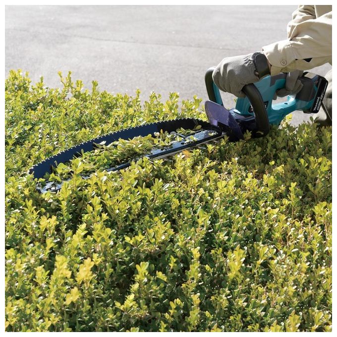 Makita DUH507RF Tagliasiepi a batteria 18 V 3,0 Ah lama 50 cm freno motore elettrico protezione scarica profonda colore Nero