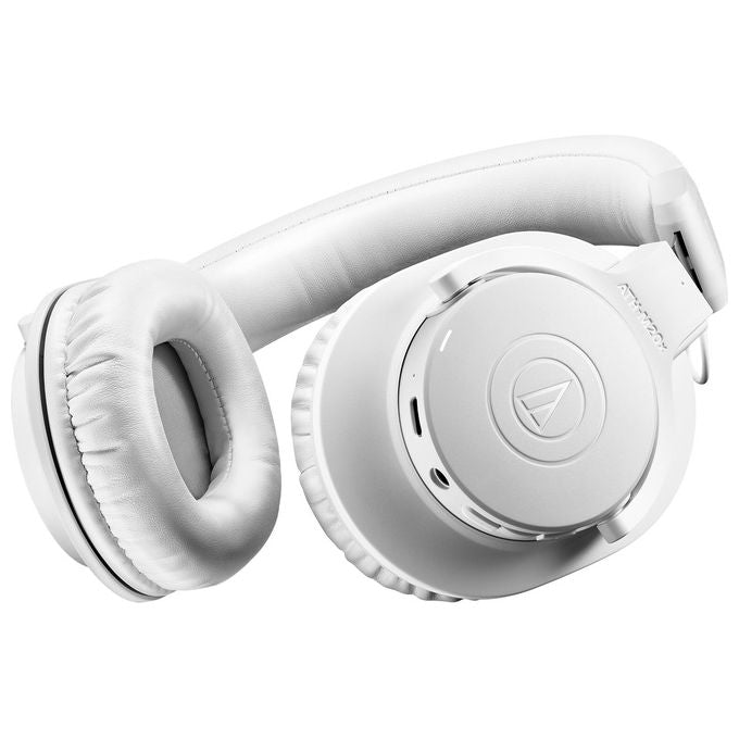 Audio-Technica ATH-M20XBT Cuffia a Padiglione Wireless Bluetooth 5.0 con Microfono Integrato 60h autonomia colore Bianco