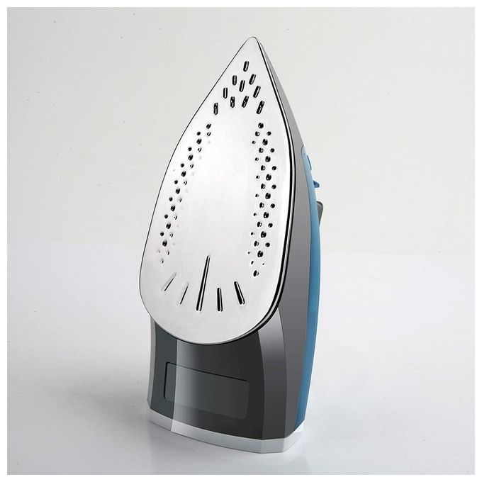 Black+Decker BXIR2200E Ferro da Stiro a Vapore 2200W 280ml Piastra in Acciaio