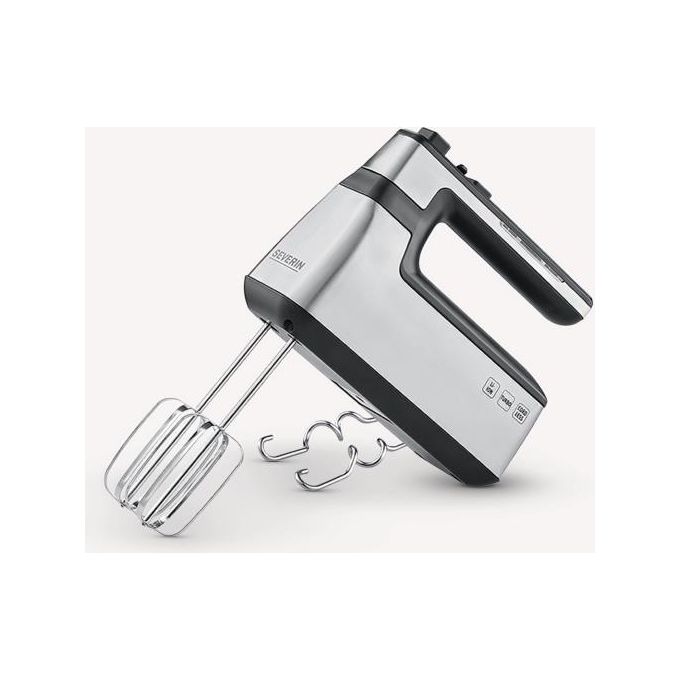 SEVERIN HM 3843 Sbattitore Manuale senza fili 100 W Acciaio Inossidabile Nero e Argento colore Nero e Argento