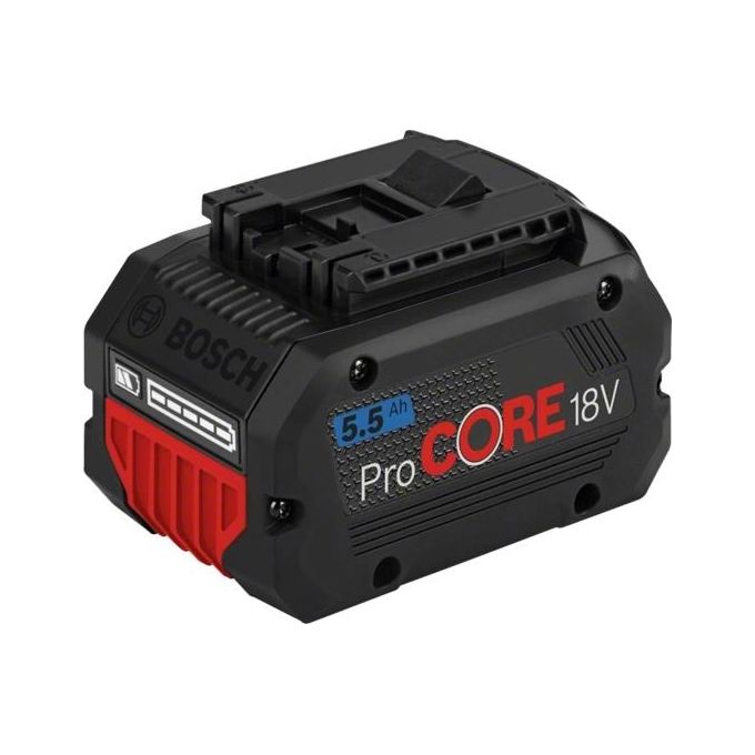 Bosch 1 600 A02 149 ProCORE18V Batteria 18 V 5,5 Ah Ioni di Litio colore Nero Rosso