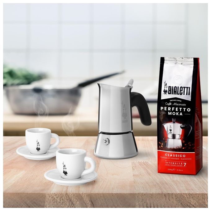Bialetti New Venus Induction Caffettiera per Induzione 4 Tazze