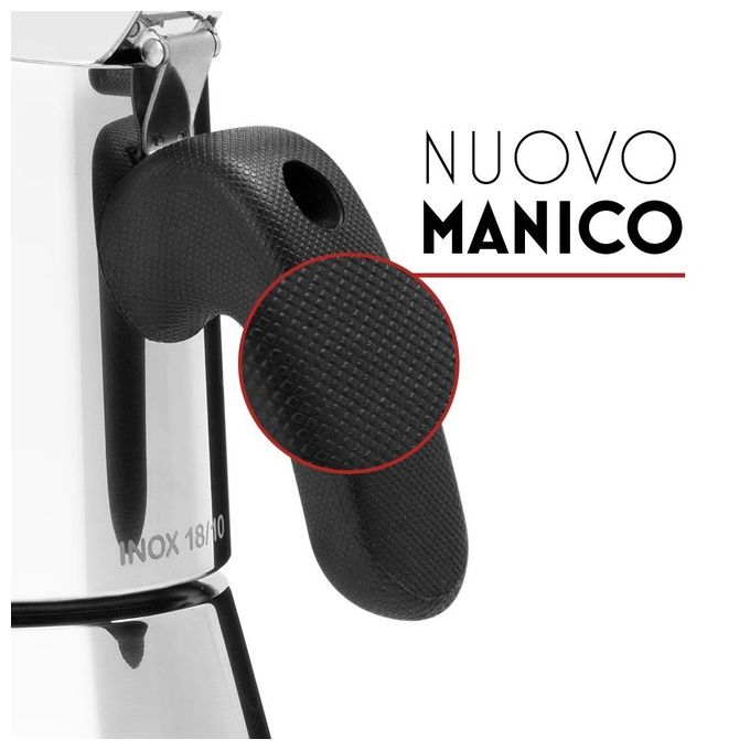 Bialetti New Venus Induction Caffettiera per Induzione 4 Tazze