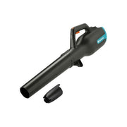 GARDENA 14890-55 PowerJet 18V P4A Soffiatore a Batteria Velocita' Regolabile 5 Livelli Fino a 100 km-h 1,8 Kg Rumorosita' 96 dB colore Nero Blu Arancione