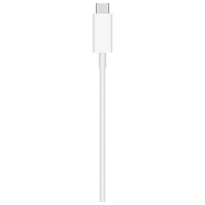 Apple Caricabatterie MagSafe Wireless Magnetico per iPhone Bianco
