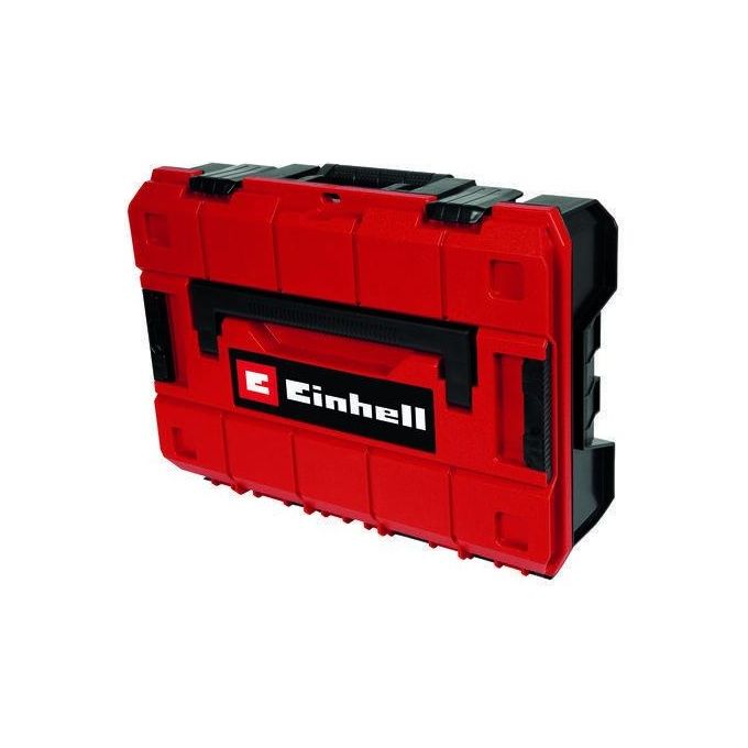 Einhell 4540011 E-Case S-F Valigetta con Inserti in Schiuma Capacita' 25 Kg Impilabile con Attacco per Lucchetto colore Nero