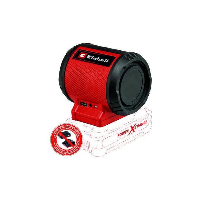 Einhell Cassa Audio A Batteria Tc-Sr 18 Li (Batteria Non Inclusa)