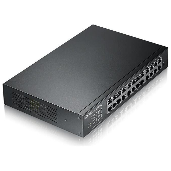 Zyxel GS1900-24E-EU0103F Switch di Rete Gestito L2 24 Porte Gigabit Ethernet 10 100 1000 48 Gbit-s 1U colore Nero
