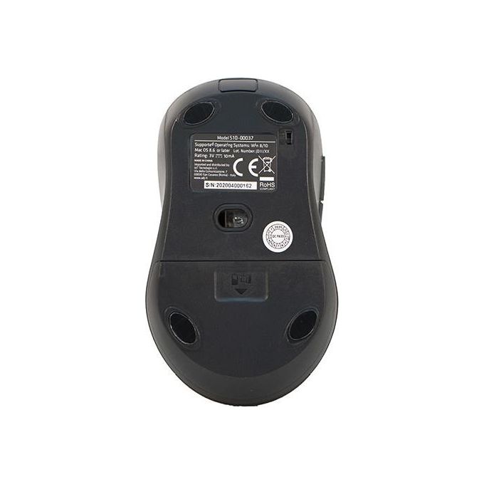 ADJ MW136 Pure Evo Mouse Wireless Ottico 6 Tasti 3600 DPI colore Nero