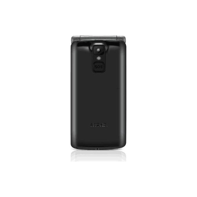 Brondi AMICO SINCERO Telefono Cellulare per Anziani a Conchiglia Display 2.4'' Doppia SIM Bluetooth Radio FM colore Nero