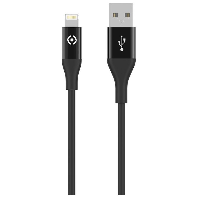 Celly Cavo Usb Lightning Color 3mt Nero