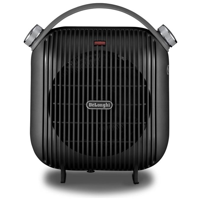 De'Longhi HFS30C24.DG Capsule Hobby Termoventilatore da Tavolo 2400W IP21 Protezione Antigelo Anti-ribaltamento colore Nero