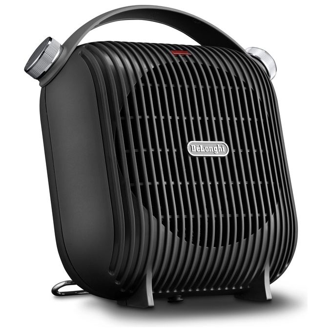 De'Longhi HFS30C24.DG Capsule Hobby Termoventilatore da Tavolo 2400W IP21 Protezione Antigelo Anti-ribaltamento colore Nero