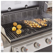 Weber 8858WEBER Accessorio Griglia e Piastra 2-in-1 in Ghisa Smaltata per Sistema Gourmet BBQ colore Nero