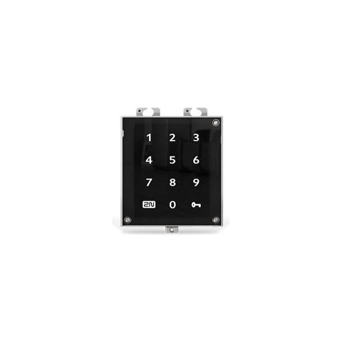 2N 916032 Access Unit 2.0 Tastiera Touch Controllo Accessi IP54 IK08 montaggio a parete colore Nero