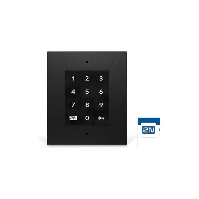 2N 916032 Access Unit 2.0 Tastiera Touch Controllo Accessi IP54 IK08 montaggio a parete colore Nero