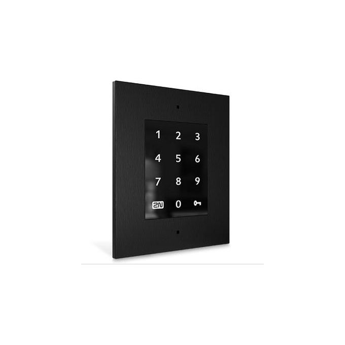 2N 916032 Access Unit 2.0 Tastiera Touch Controllo Accessi IP54 IK08 montaggio a parete colore Nero