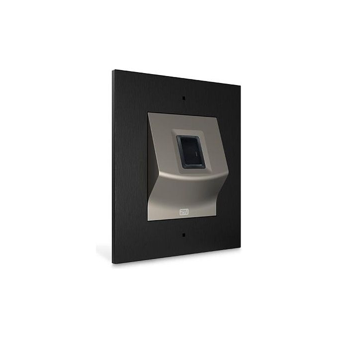 2N 916031 Access Unit 2.0 Lettore di Impronte Digitali Sensore Ottico IP54 IK08 PoE 12V colore Nero Nichel