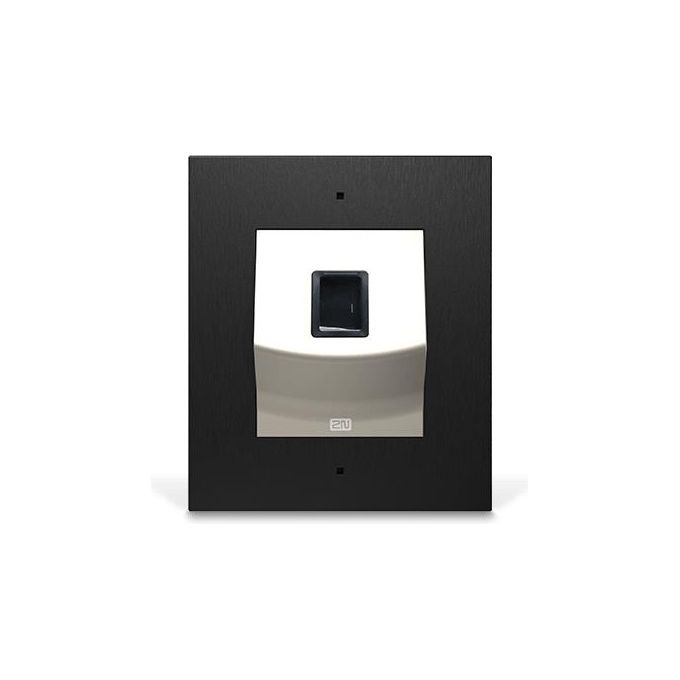 2N 916031 Access Unit 2.0 Lettore di Impronte Digitali Sensore Ottico IP54 IK08 PoE 12V colore Nero Nichel