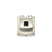 2N 916031 Access Unit 2.0 Lettore di Impronte Digitali Sensore Ottico IP54 IK08 PoE 12V colore Nero Nichel
