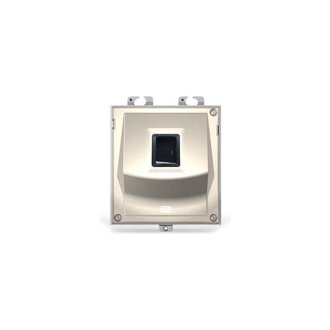 2N 916031 Access Unit 2.0 Lettore di Impronte Digitali Sensore Ottico IP54 IK08 PoE 12V colore Nero Nichel