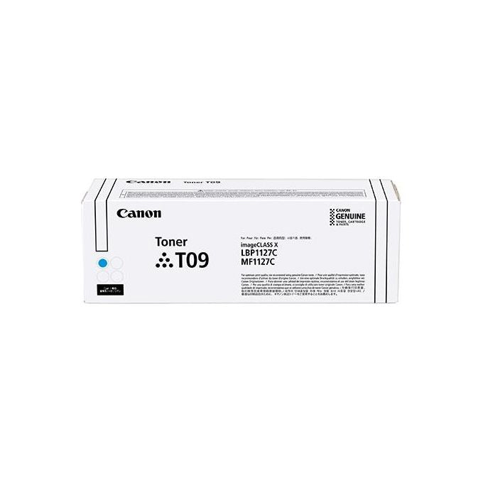 Canon T09C Toner Originale i-SENSYS X C1127P C1127i C1127iF 5900 Pagine colore Ciano