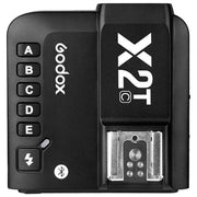 Godox GODX2TCA X2T Trasmettitore Wireless TTL per Canon con Bluetooth HSS 32 Canali 5 Gruppi colore Nero