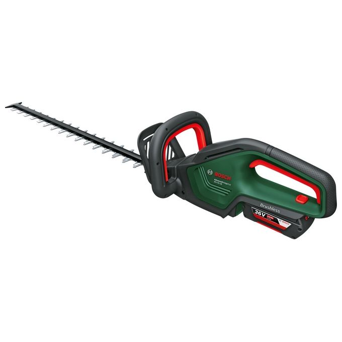 Bosch 060084A300 AdvancedHedgeCut Tagliasiepi a Batteria 36 V 2 Ah Lama 65 cm Peso 3,5 Kg colore Nero