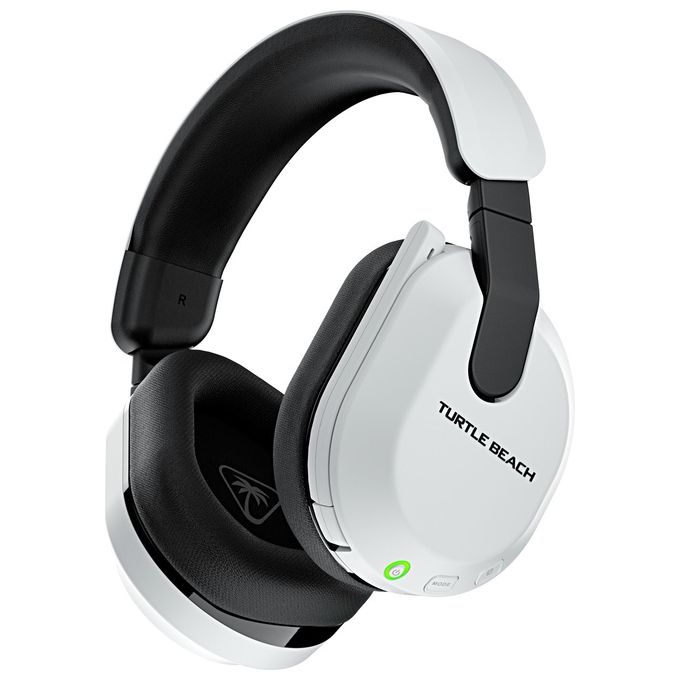 Turtle Beach TBS-3102-15 Stealth 600 Gen 3 Auricolare Wireless Gaming con Connessione 2.4 GHz e Bluetooth 5.2 per PS5 PS4 PC Mobile Durata Batteria Fino a 80 Ore colore Bianco