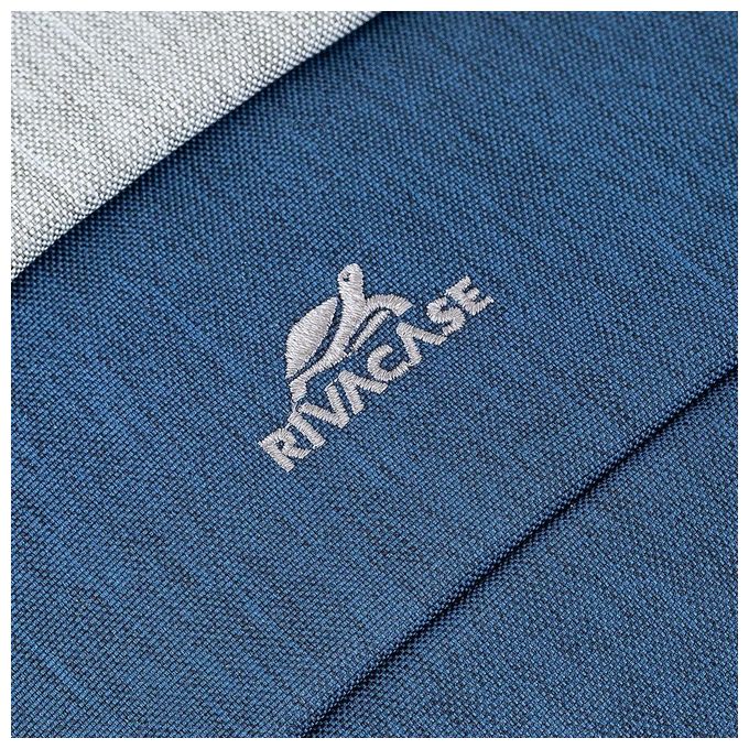 Rivacase 7562 Zaino per Notebook 15.6'' Grey Dark Blue
