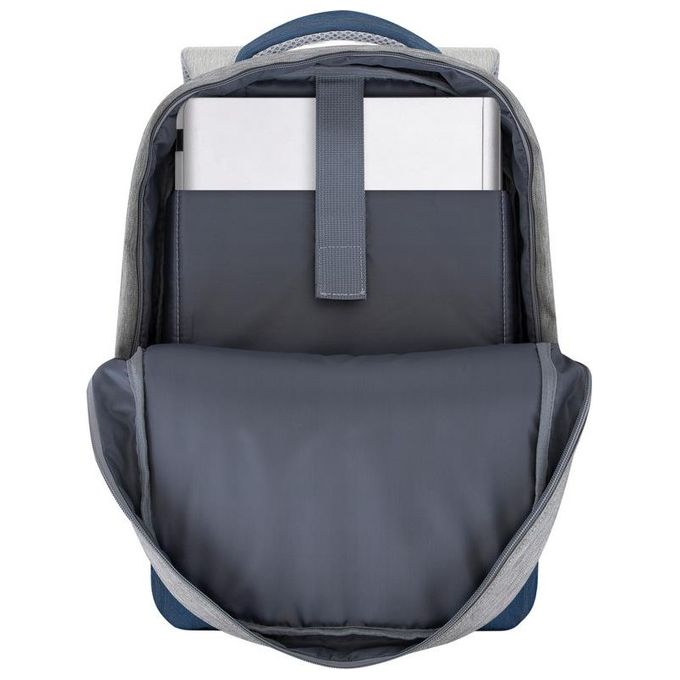 Rivacase 7562 Zaino per Notebook 15.6'' Grey Dark Blue