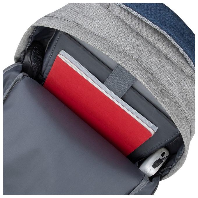 Rivacase 7562 Zaino per Notebook 15.6'' Grey Dark Blue