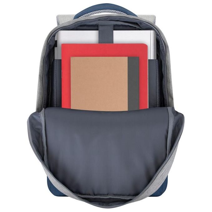 Rivacase 7562 Zaino per Notebook 15.6'' Grey Dark Blue