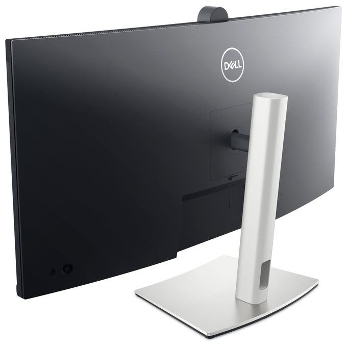 DELL DELL-P3424WEB P Series Monitor PC 34 3440 x 1440 Pixel 21:9 IPS LCD con Fotocamera 4 MP Altoparlanti Integrati Hub USB 90 W HDMI 2.1 DisplayPort 1.2 Ethernet Regolazione Altezza VESA colore Nero