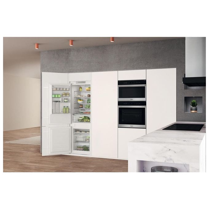 Whirlpool WHR18TD Frigorifero Combinato da Incasso 250 L 177 cm Classe D 32 dB Total No Frost colore Bianco