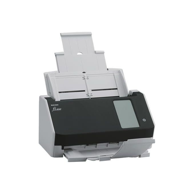 Ricoh 4939761313615 fi-8040 Scanner ADF Duplex 40 ppm 80 ipm Touch Screen 600 x 600 DPI colore Nero Grigio