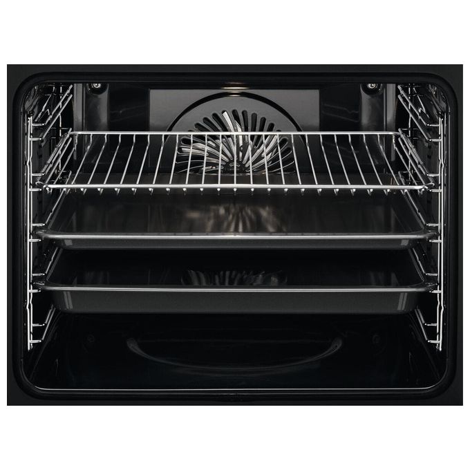 AEG BPK535060B Serie 6000 Forno da incasso Multifunzione 71 L Classe A+ Pulizia Pirolitica 9 Funzioni 45 Programmi Automatici (59.5x59.4x56.7 cm) colore Nero