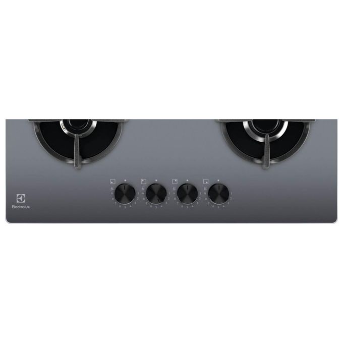 Electrolux EGG64272M Serie 600 Piano cottura a gas 60 cm 4 fuochi StepPower SpeedBurner Griglie in ghisa colore Grigio