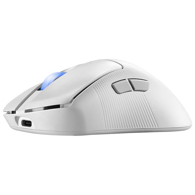 Asus 90MP03N0-BMUA10 ROG Keris II Ace Mouse Gaming Wireless 42000 DPI 54g Polling Rate 8000 Hz colore Bianco
