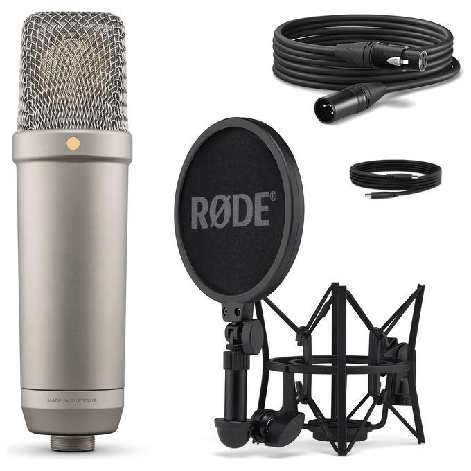 RØDE NT1GEN5 NT1-A 5th Gen Microfono da studio Sensibilita' -32 dB Frequenza 20 - 20000 Hz USB tipo-C colore Argento