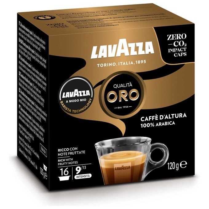 Lavazza 16 Capsule Caffe' Qualita' Oro Altura